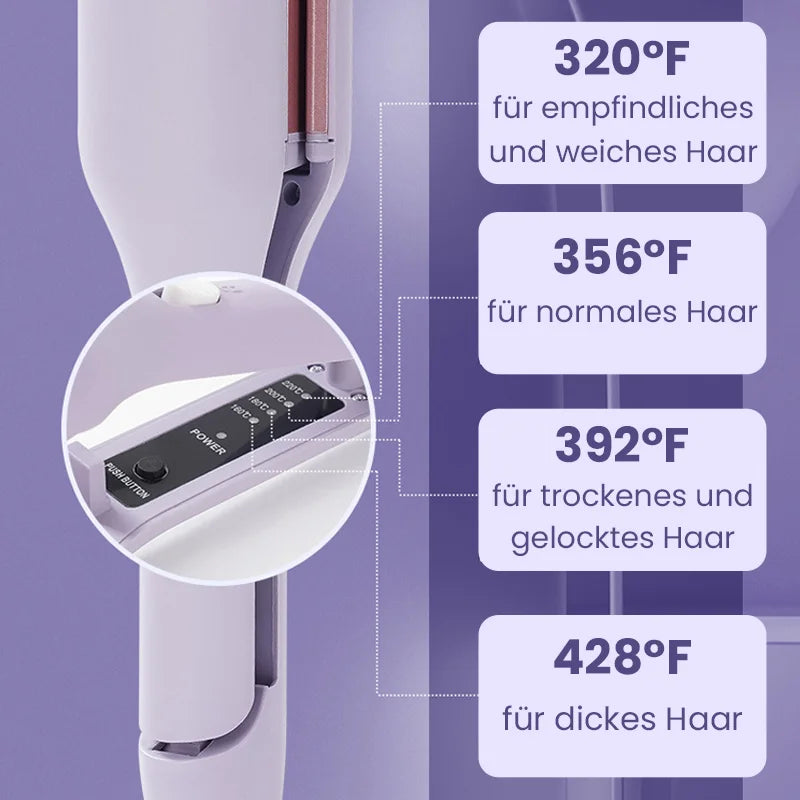 Romantischer Lockenstab für französische Eierrolle