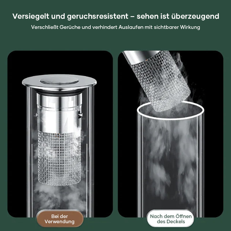 Isolieren Sie Gerüche und verhindern Sie Kakerlaken – Bodenablauffilter aus Edelstahl