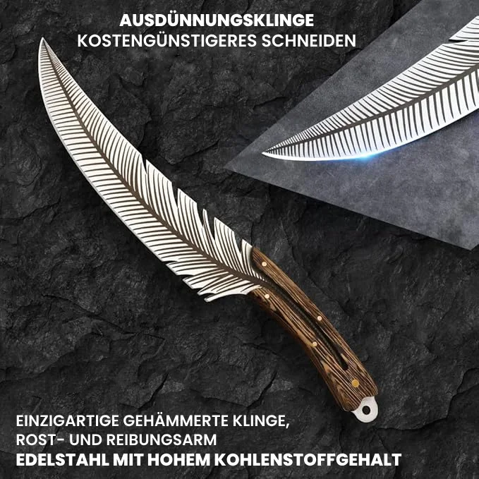 Feder Ausbeinmesser Geschmiedetes Messer