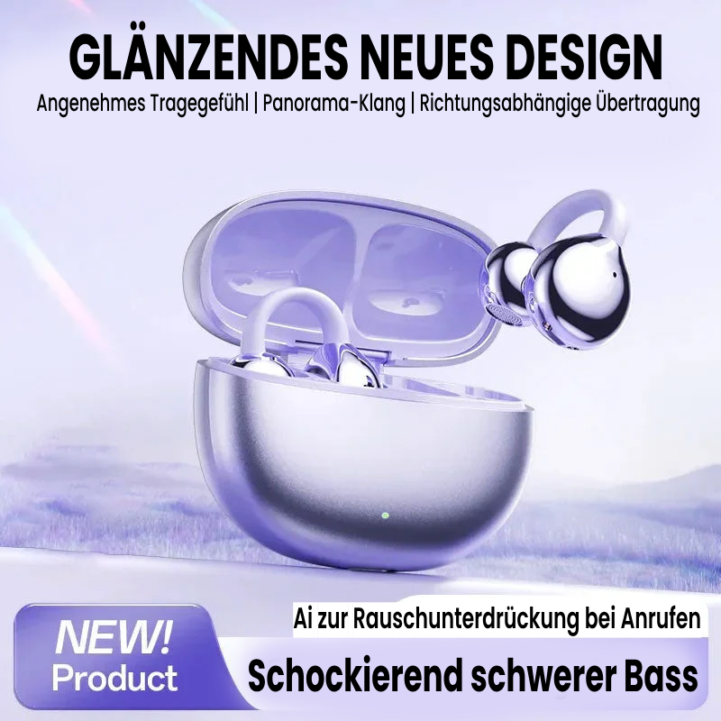 AeroClip Bluetooth-Kopfhörer mit Ohrclip