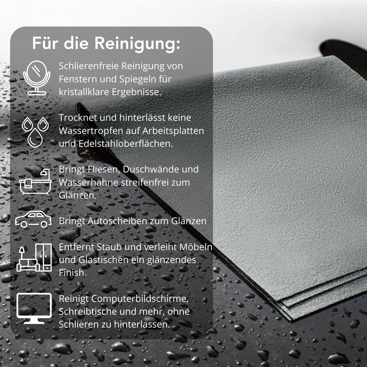AquaGlide Tücher | Beste saugfähige Tücher 2024 (3+2 GRATIS)