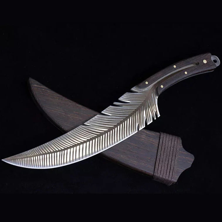 Feder Ausbeinmesser Geschmiedetes Messer