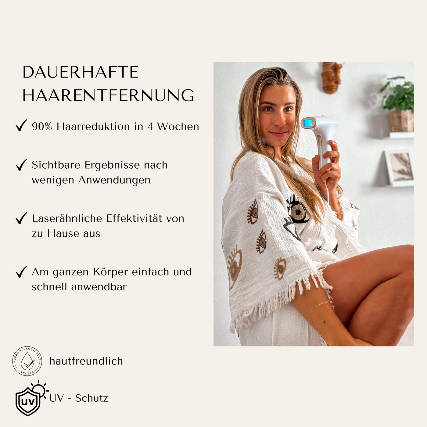 Dauerhafte Haarentfernung