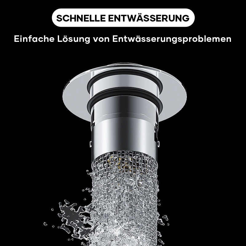 Isolieren Sie Gerüche und verhindern Sie Kakerlaken – Bodenablauffilter aus Edelstahl
