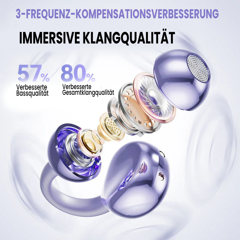 AeroClip Bluetooth-Kopfhörer mit Ohrclip