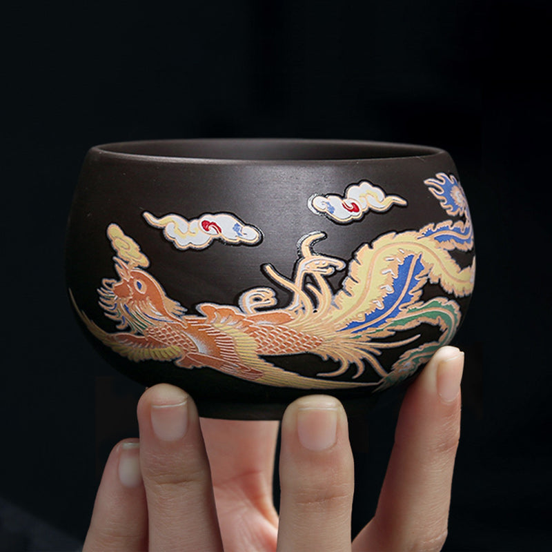 Farbwechselnder Phönix-Teetasse