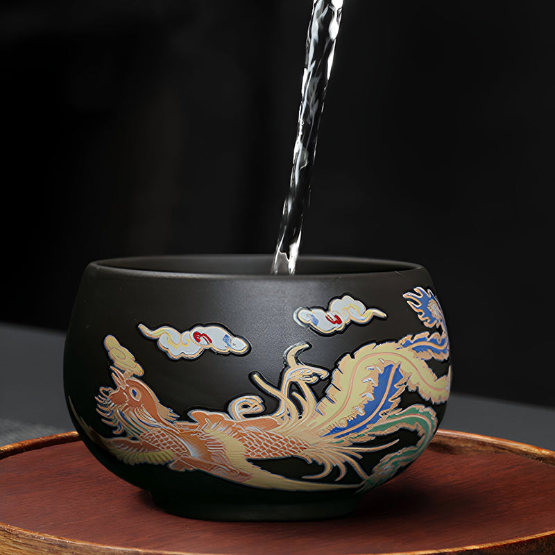 Farbwechselnder Phönix-Teetasse