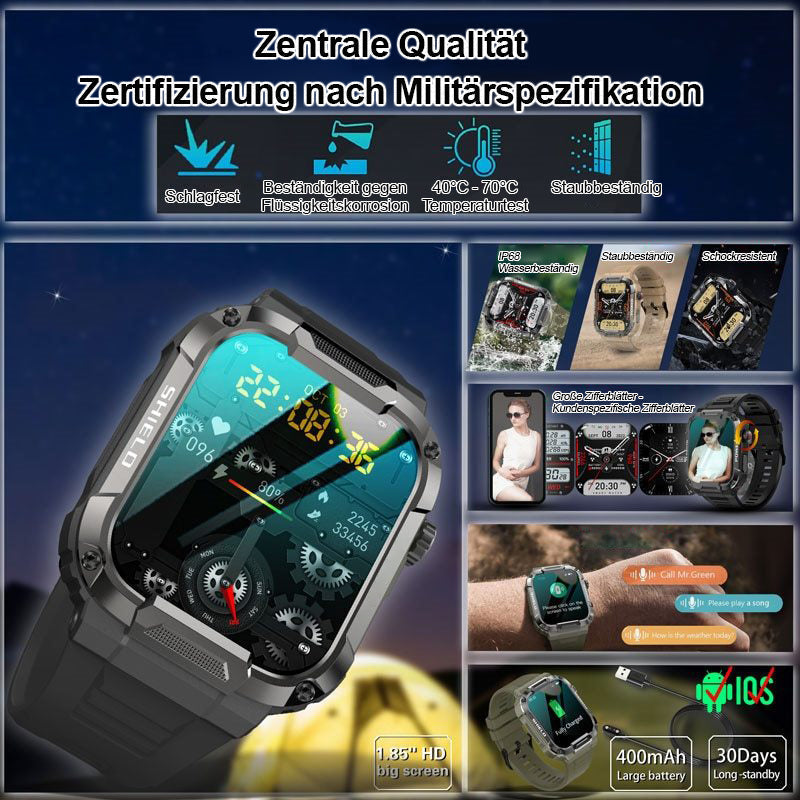 2024 VERBESSERTE MILITÄRISCHE SMARTWATCH