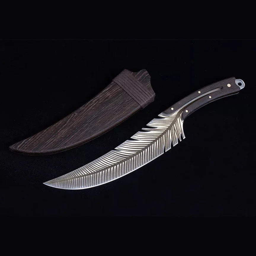 Feder Ausbeinmesser Geschmiedetes Messer