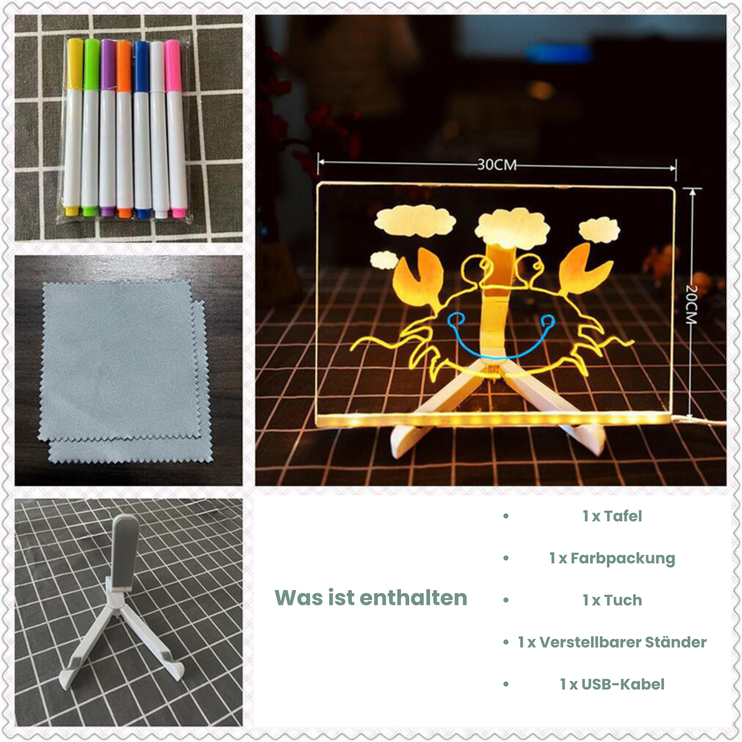 GlowBoard - LED-Zeichnung für die Entwicklung