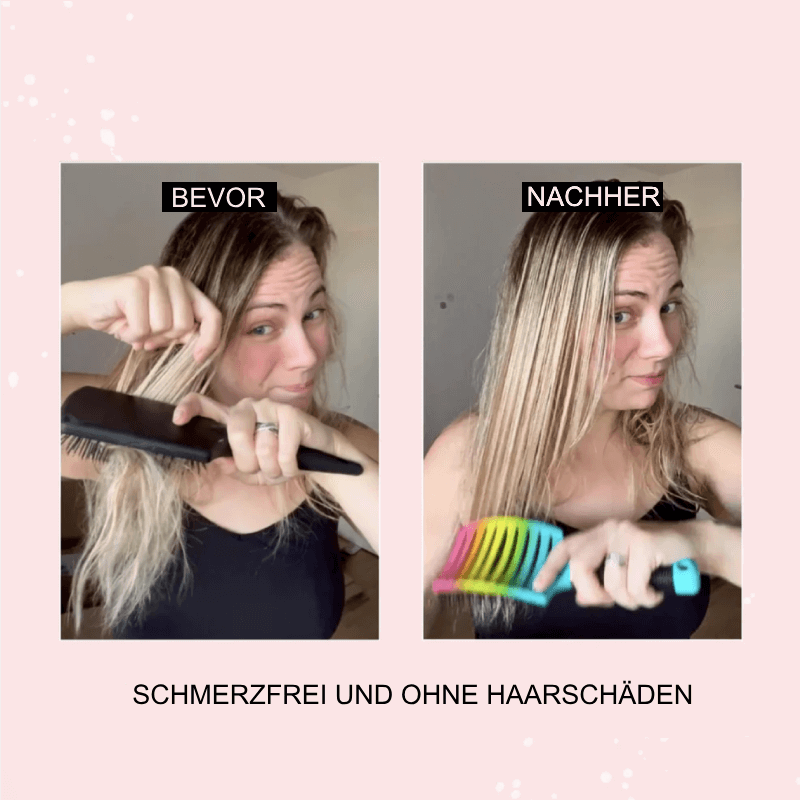 Anti-Bruch Entwirrungsbürste