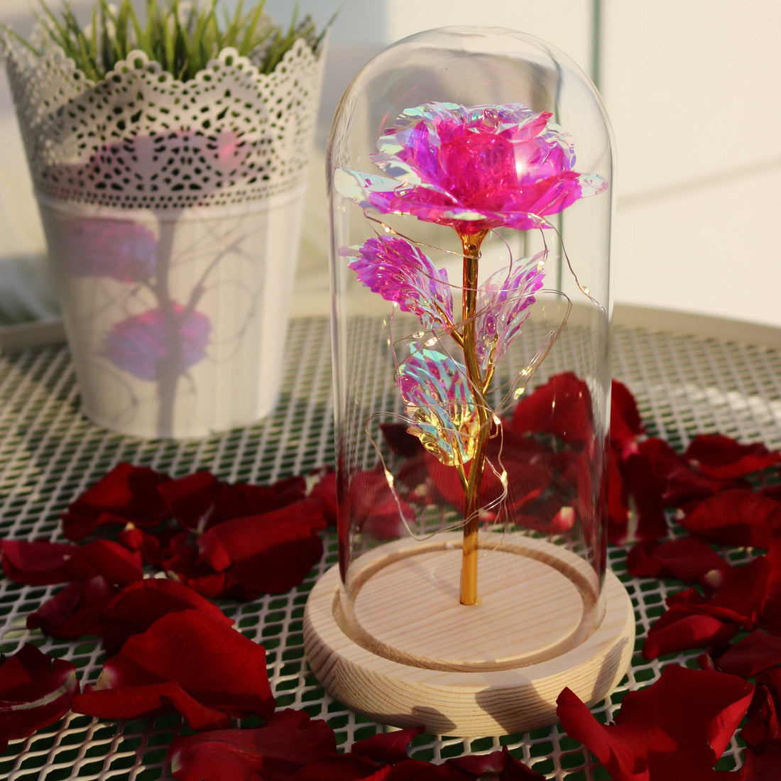 Verzauberte funkelnde Rose™