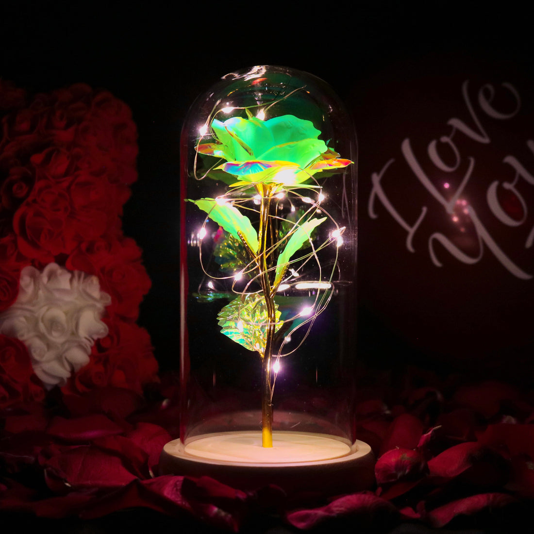Verzauberte funkelnde Rose™