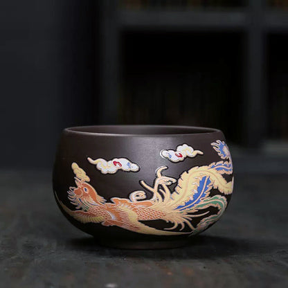 Farbwechselnder Phönix-Teetasse
