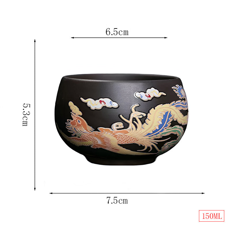 Farbwechselnder Phönix-Teetasse