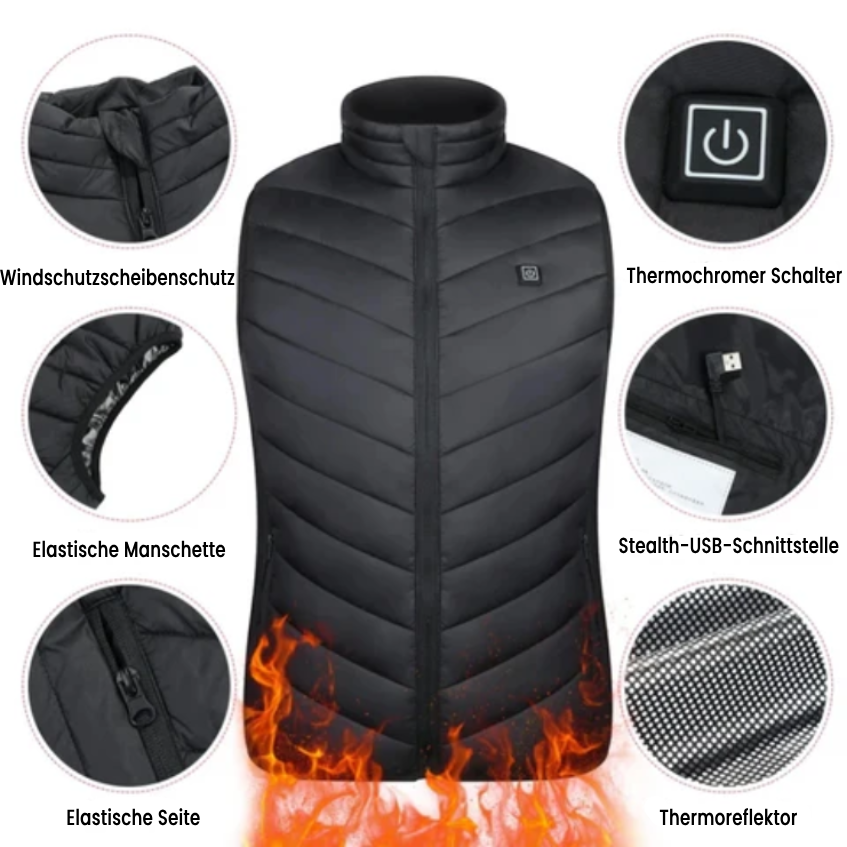 Icone™ BodyWarmer – Schlanke beheizte Weste